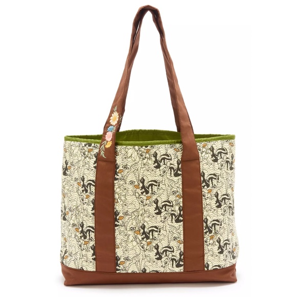 Disney Handbags - Disney Parks Bambi Comfy and Cozy Quilted Tote Bag - NEW